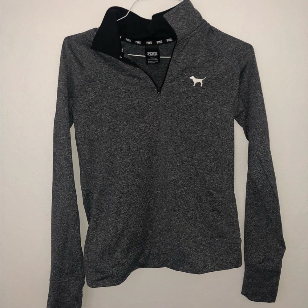 PINK 1/4 zip Jacket